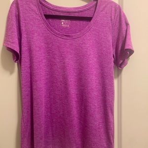 Nike Dri-fit workout tee. Color - magenta. Size - large.